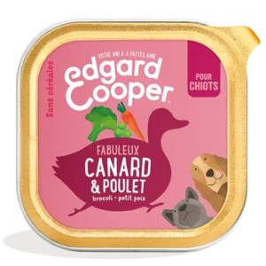 Edgard Cooper chiot Viande Canard & poulet 150gr