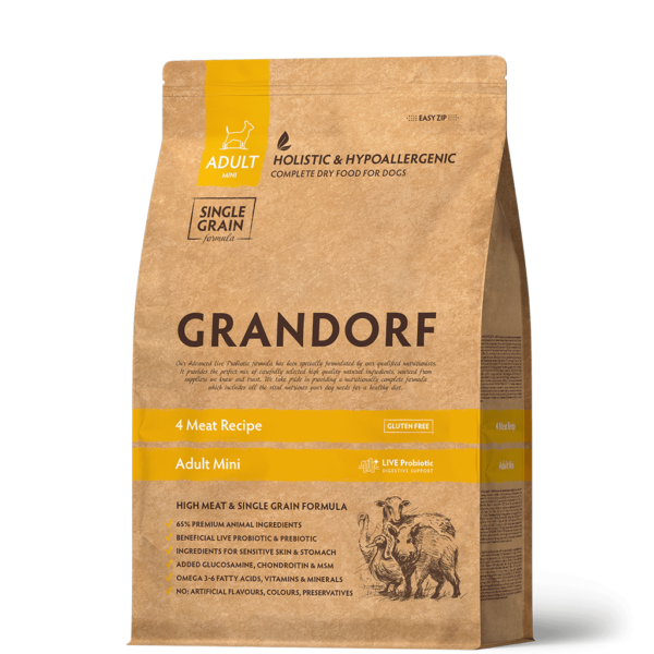 Grandorf Mini adult 4 viandes