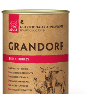 Grandorf Beef & Turkey viande 400gr