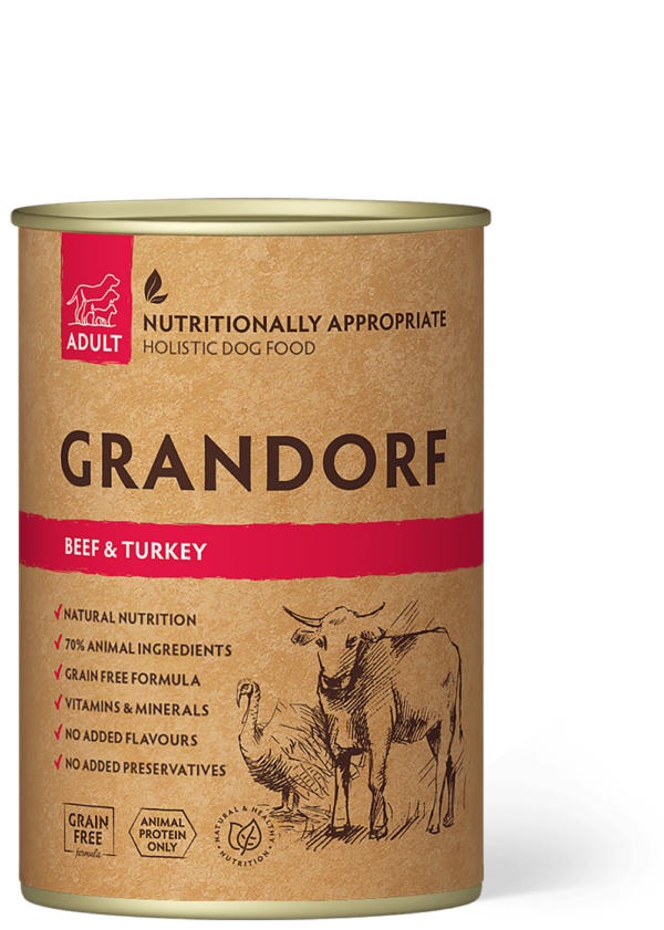 Grandorf Beef & Turkey viande 400gr