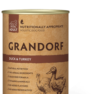 Grandorf Duck & Turkey viande 400gr