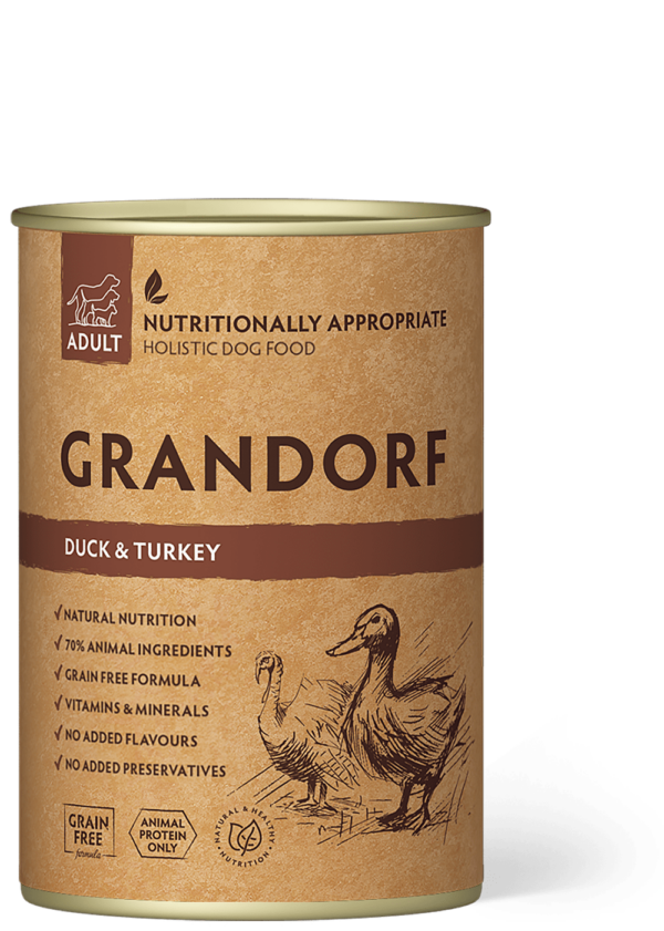 Grandorf Duck & Turkey viande 400gr