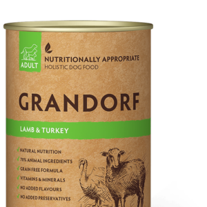 Grandorf Lamb & turkey viande 400gr