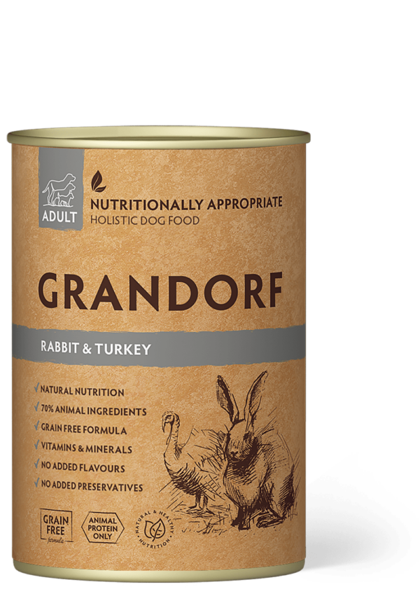 Grandorf Rabbit & Turkey viande 400gr