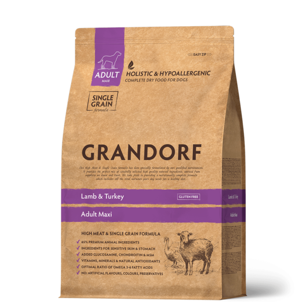 Grandorf Maxi adult Lamb & Turkey