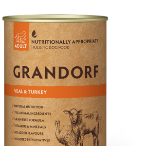 Grandorf Veau & Turkey viande 400gr