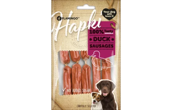 Friandises Hapki Saucisses avec canard 85gr