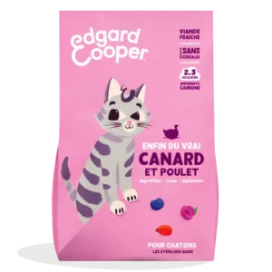 Edgard Cooper Chaton Canard&Poulet 2kg