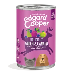 Edgard Cooper adult viande Gibier&Canard 400gr