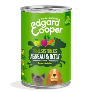 Edgard Cooper adult viande Agneau&Boeuf 400gr