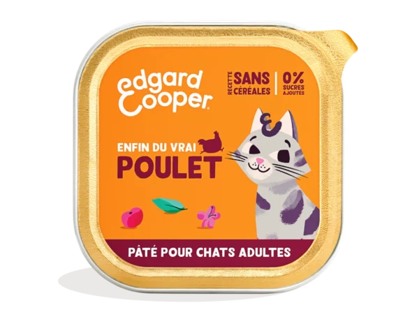 Edgard Cooper adult Poulet Pâté 85gr