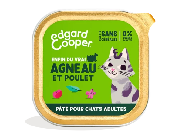 Edgard Cooper adult Agneau&Poulet Pâté 85gr