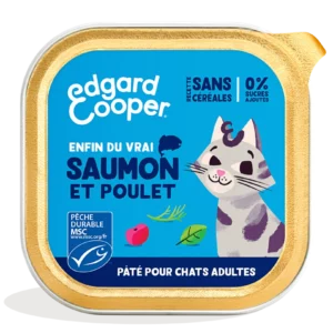 Edgard Cooper adult Saumon&Poulet Pâté 85gr