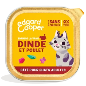 Edgard Cooper adult Dinde&Poulet Pâté 85gr