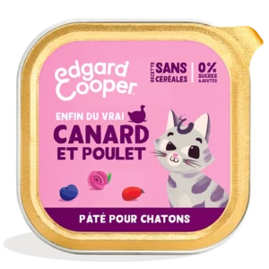 Edgard Cooper chaton Canard&Poulet Pâté 85gr