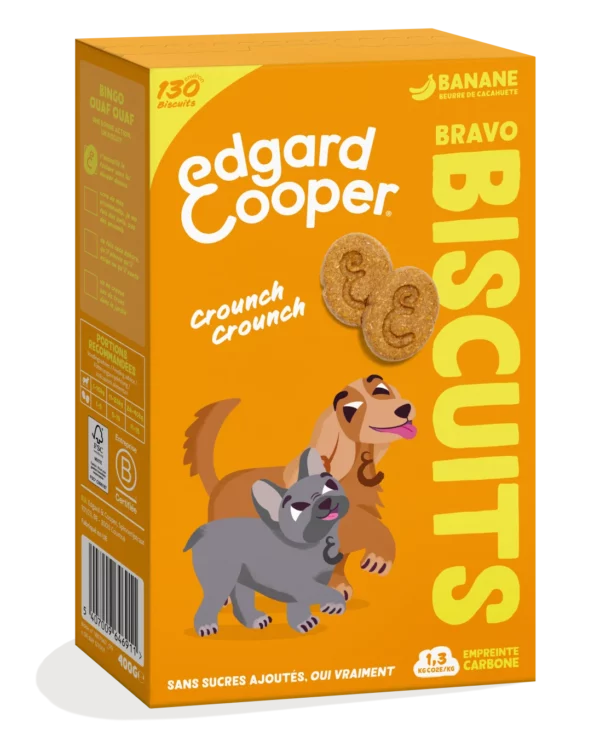 Biscuits - Banane et Beurre de cacahuètes 400gr